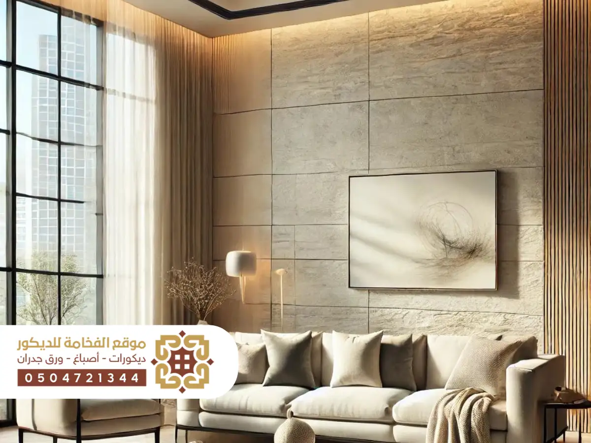 ديكور بديل الحجر الطبيعي